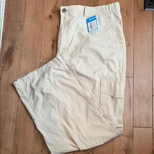 NWT Columbia Men's Light Tan Pants 40x32